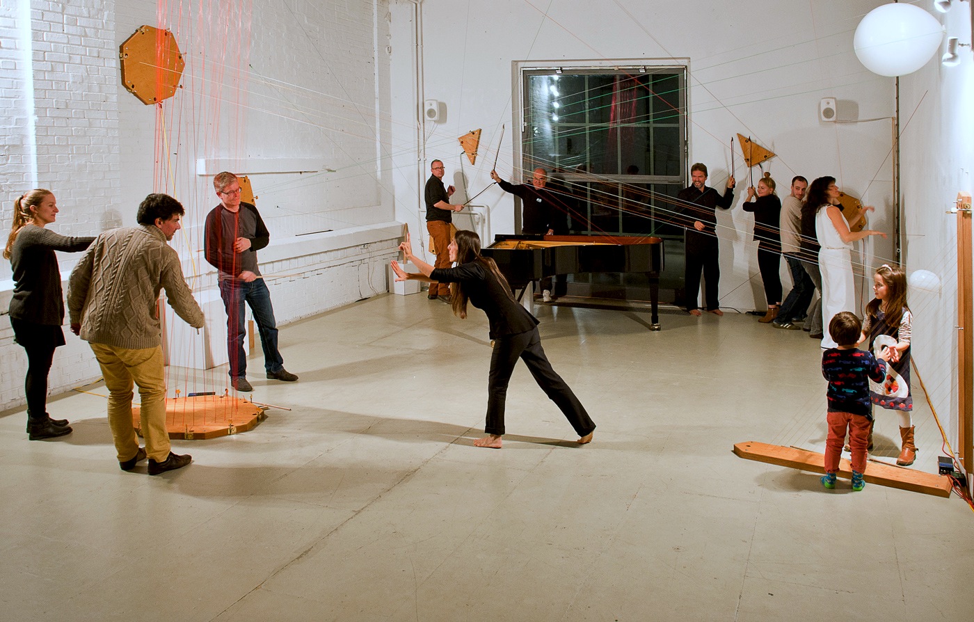 ensemble arcimboldo / resonance-box / Carte blanche f�r Wilhelm Bruck / Publikumsworkshop