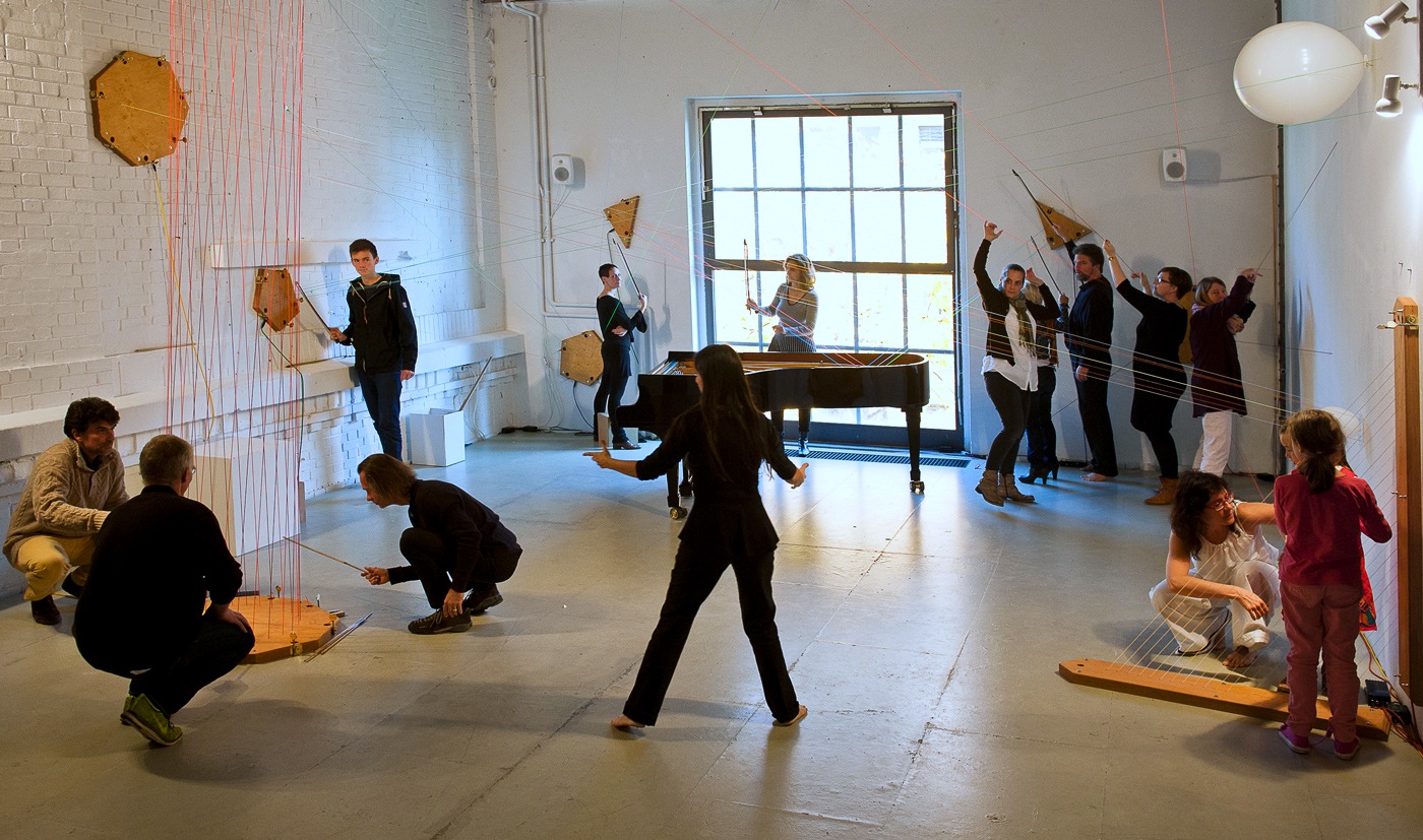 ensemble arcimboldo / resonance-box / Carte blanche f�r Wilhelm Bruck / Publikumsworkshop