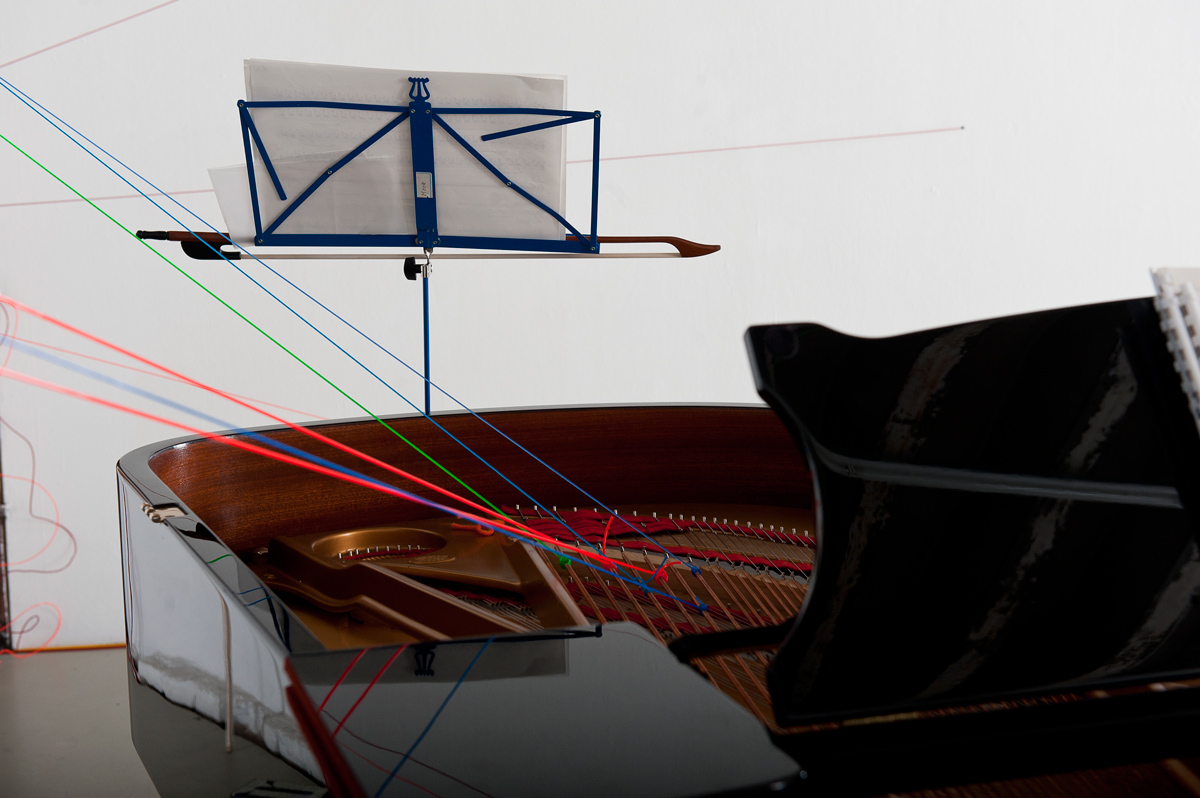 ensemble arcimboldo / resonance-box / sound installation / prepared piano